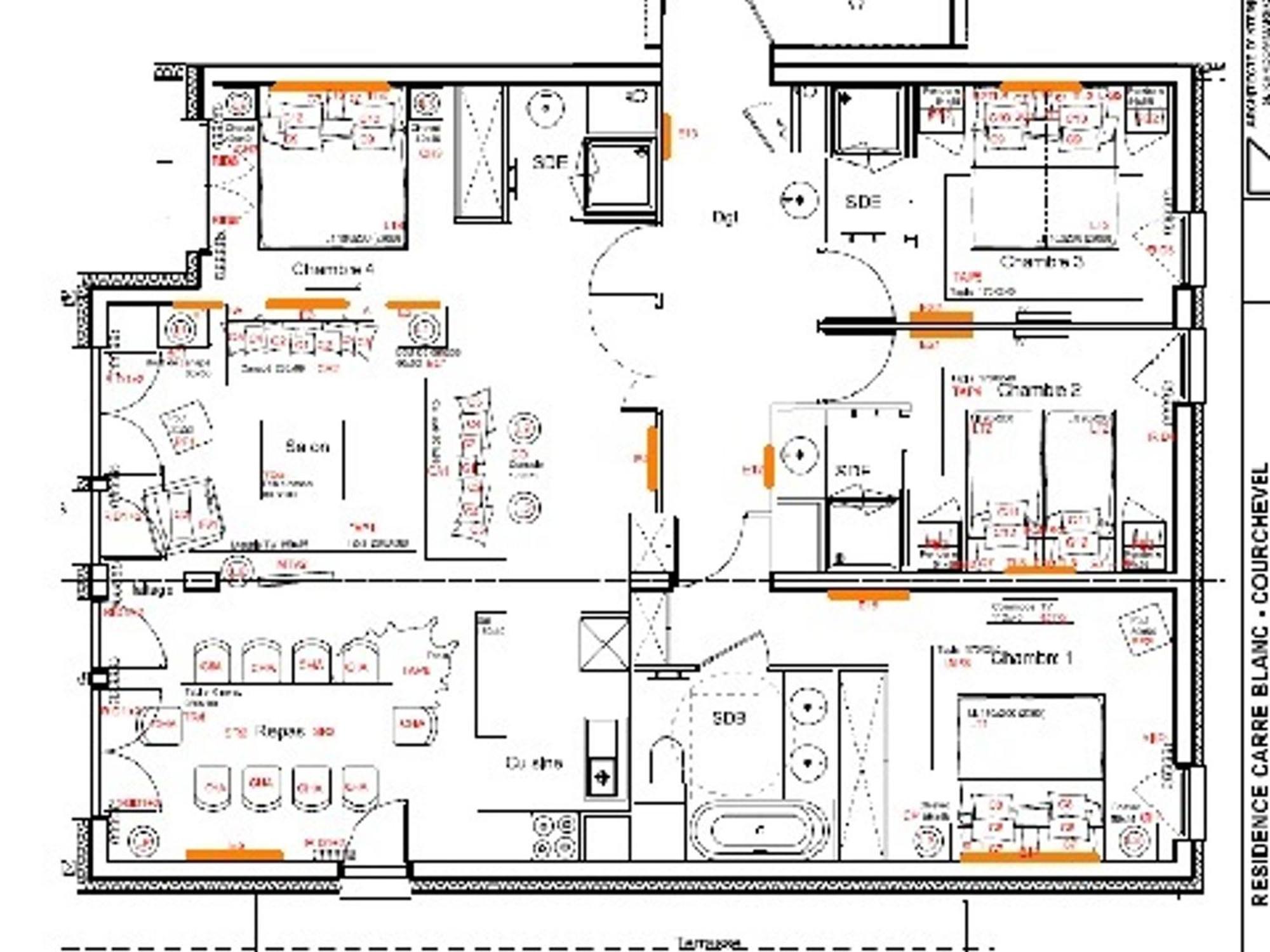 1550, 5 Pièces, 8 Personnes - Fr-1-562-13 Appartement *