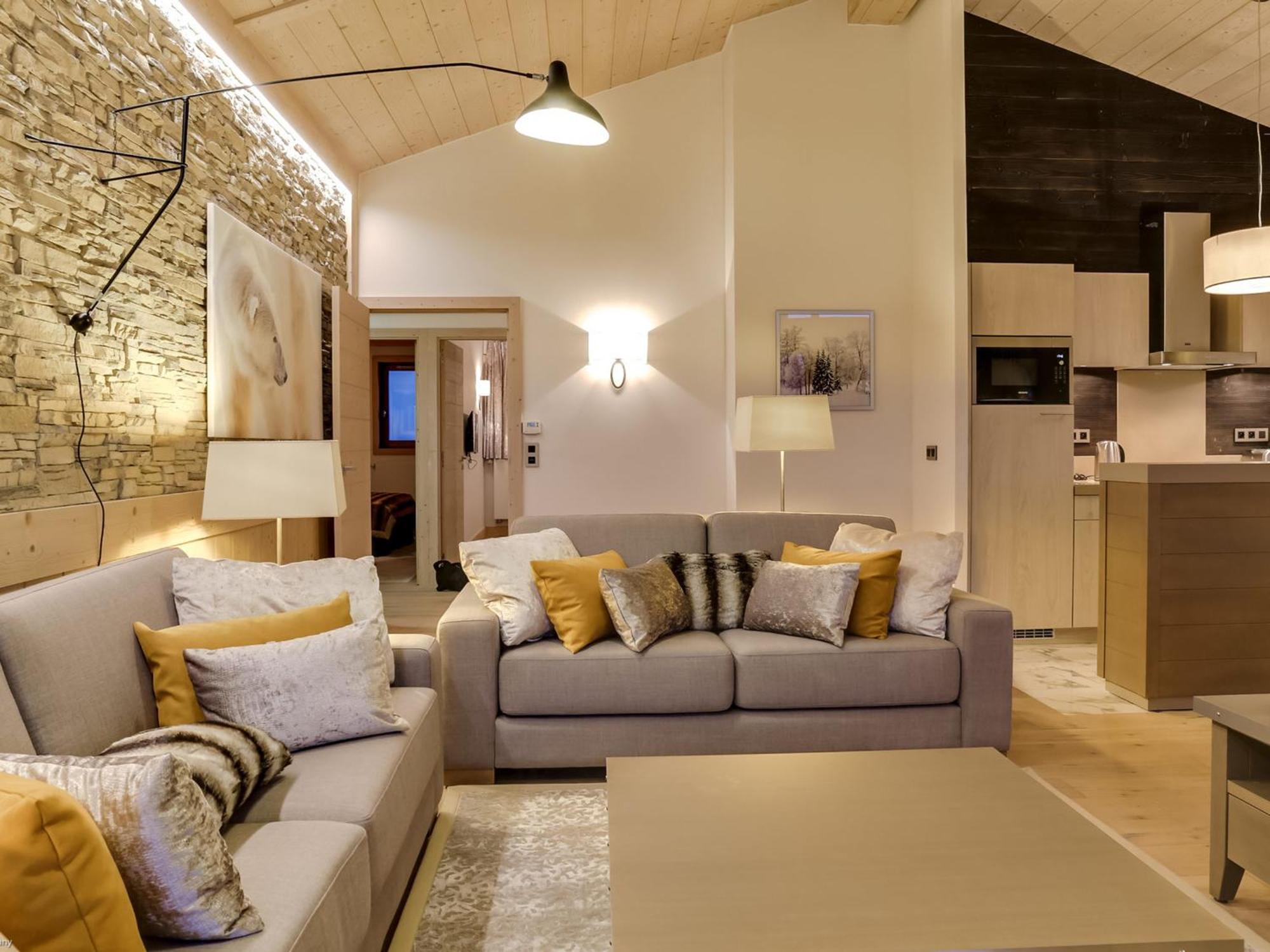 Apartment Contemporain A Village, 4 Chambres, Proche Pistes, Sauna Et Parking - Fr-1-562-13 *